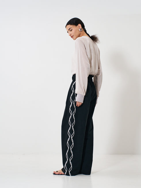 【 予約:2月上旬 】COTTON TULLE WIDE PO /Y261-82026